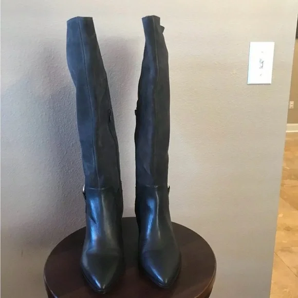 Sole Society Women's Daleena Knee High Boot Iron Brown Size 9 M $160 - Picture 4 of 9